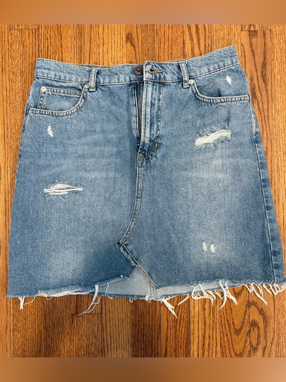 WE THE FREE Jean skirt